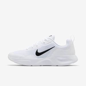 Nike Wearallday Men's Sneakers White / Black | NK623IVG