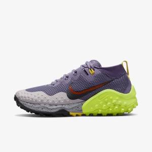 Nike Wildhorse 7 Trail Women's Running Shoes Purple / Grey / Red / Black | NK981DWJ