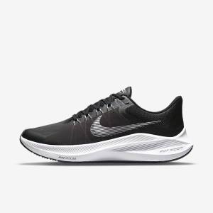 Nike Winflo 8 Road Men's Running Shoes Black / Dark Grey / White | NK839LQW