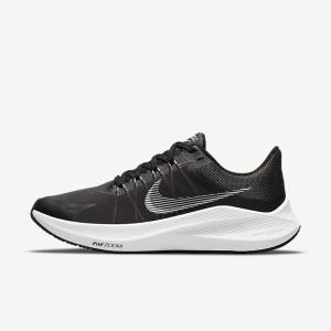 Nike Winflo 8 Road Women's Running Shoes Black / Dark Grey / Light Grey / White | NK189GZX