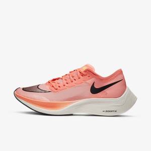 Nike ZoomX Vaporfly NEXT% Road Racing Men's Running Shoes Light Mango / Black / Blue | NK941QCS