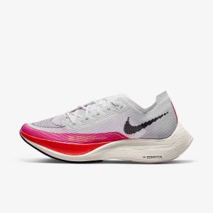 Nike ZoomX Vaporfly Next% 2 Road Racing Women's Running Shoes White / Black / Black | NK198PEF