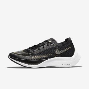 Nike ZoomX Vaporfly Next% 2 Road Racing Women's Running Shoes White / Green / Turquoise / Black | NK261OEM