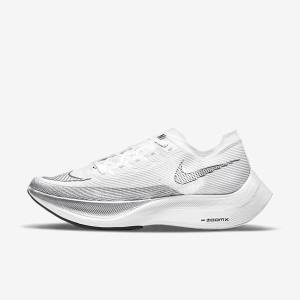 Nike ZoomX Vaporfly Next% 2 Road Racing Men's Running Shoes Black / Metal Gold / White | NK531NXL