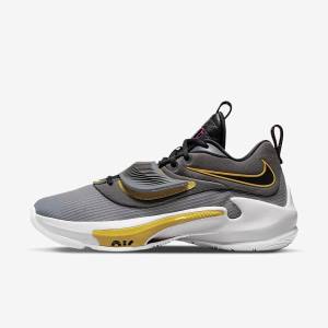 Nike Zoom Freak 3 Women's Basketball Shoes Grey / Black | NK983JIM